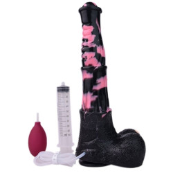 Bad Horse Gode Éjaculateur Horse Tinulf Squirt L 28 x 6.5 cm Noir-Rose